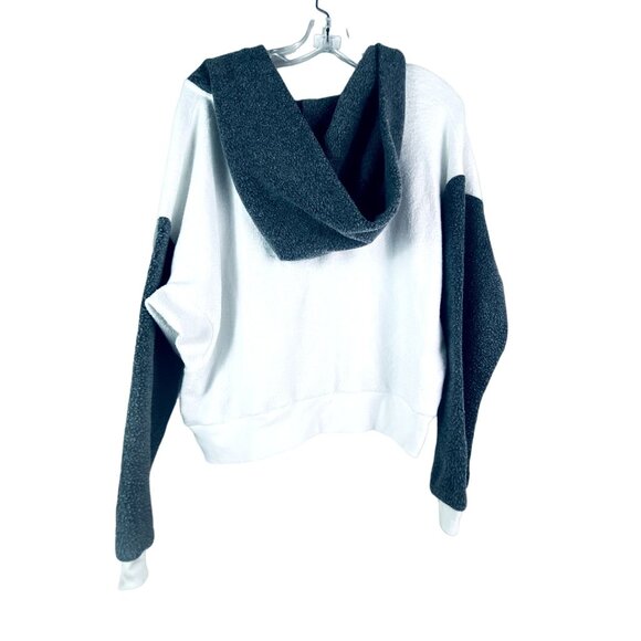 🟣🟣 Wildfox Womens Size Medium Full Zip Pocket Relaxed Hoodie Sweat Shirt Jacke - Picture 2 of 7